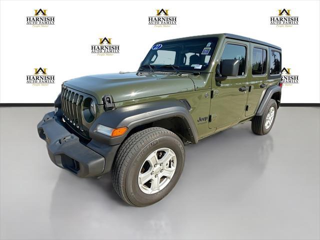 used 2022 Jeep Wrangler Unlimited car, priced at $29,970