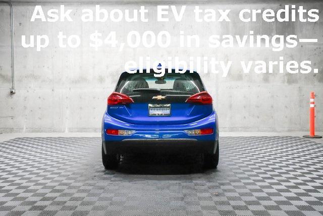 used 2021 Chevrolet Bolt EV car, priced at $20,734