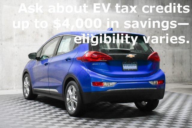 used 2021 Chevrolet Bolt EV car, priced at $20,734