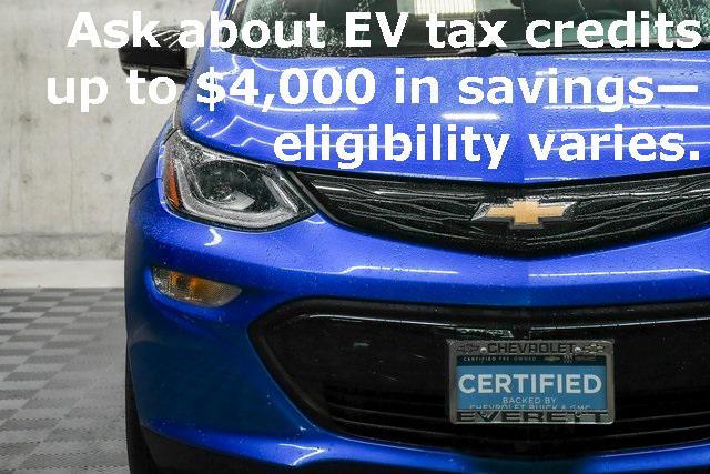 used 2021 Chevrolet Bolt EV car, priced at $20,734