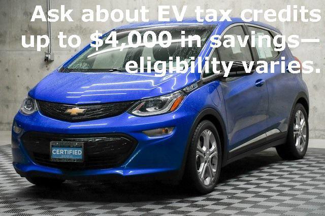 used 2021 Chevrolet Bolt EV car, priced at $20,734