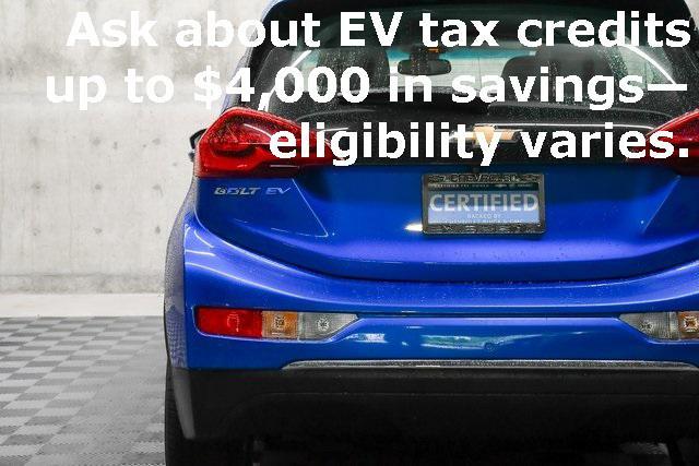 used 2021 Chevrolet Bolt EV car, priced at $20,734