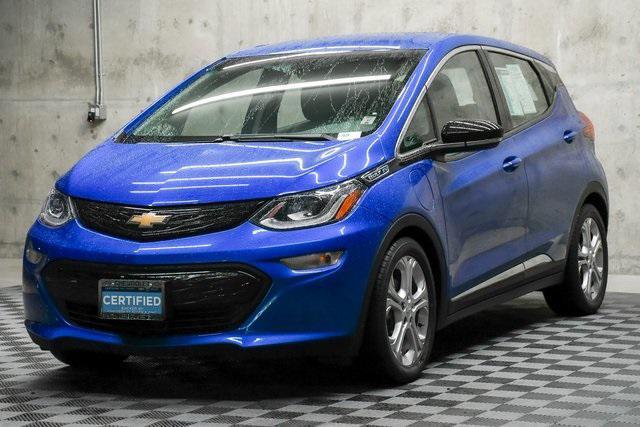 used 2021 Chevrolet Bolt EV car, priced at $16,991