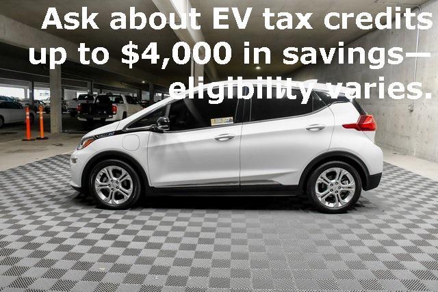 used 2021 Chevrolet Bolt EV car, priced at $18,699