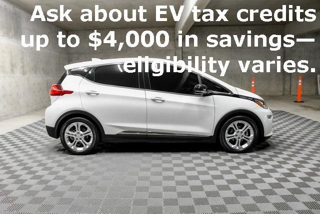 used 2021 Chevrolet Bolt EV car, priced at $18,699