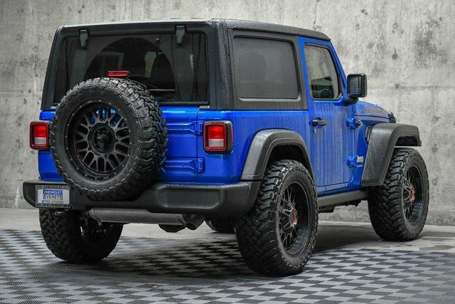 used 2021 Jeep Wrangler car, priced at $33,998