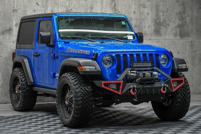 used 2021 Jeep Wrangler car, priced at $33,998