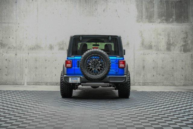 used 2021 Jeep Wrangler car, priced at $33,998