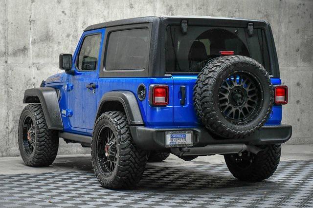 used 2021 Jeep Wrangler car, priced at $33,998