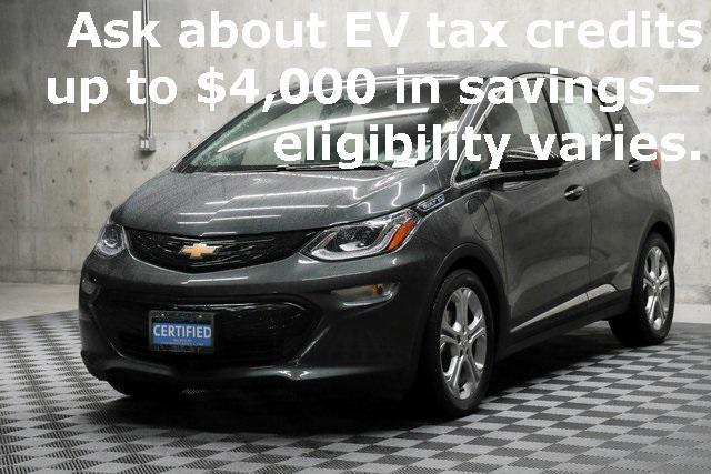 used 2021 Chevrolet Bolt EV car, priced at $19,491