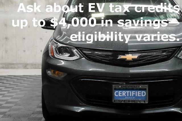 used 2021 Chevrolet Bolt EV car, priced at $19,491