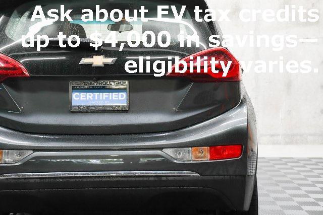 used 2021 Chevrolet Bolt EV car, priced at $19,491