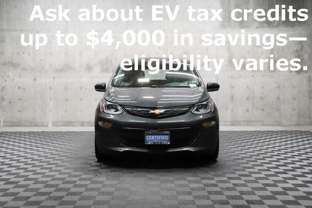 used 2021 Chevrolet Bolt EV car, priced at $19,491