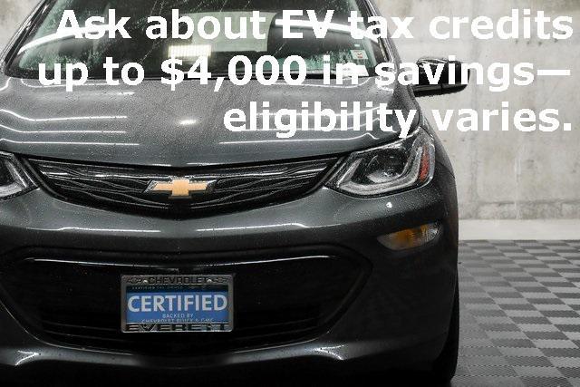 used 2021 Chevrolet Bolt EV car, priced at $19,491