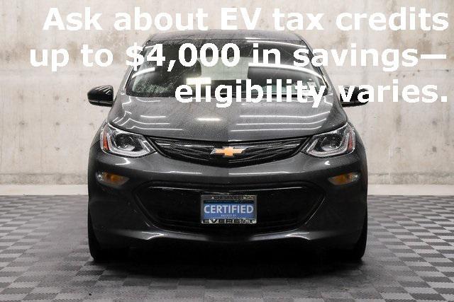 used 2021 Chevrolet Bolt EV car, priced at $19,491