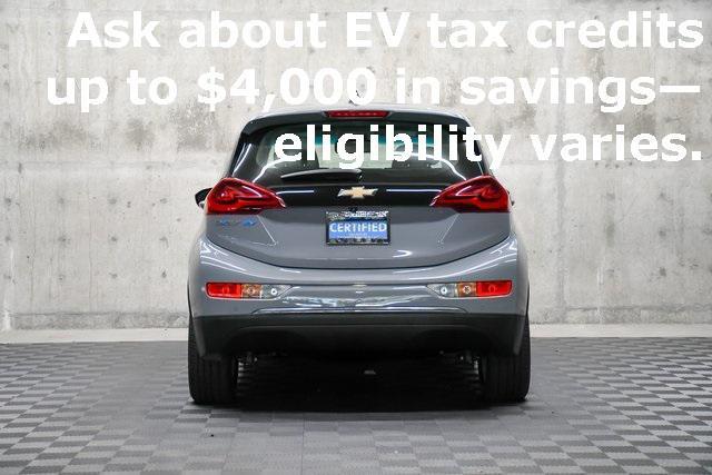 used 2020 Chevrolet Bolt EV car, priced at $21,099