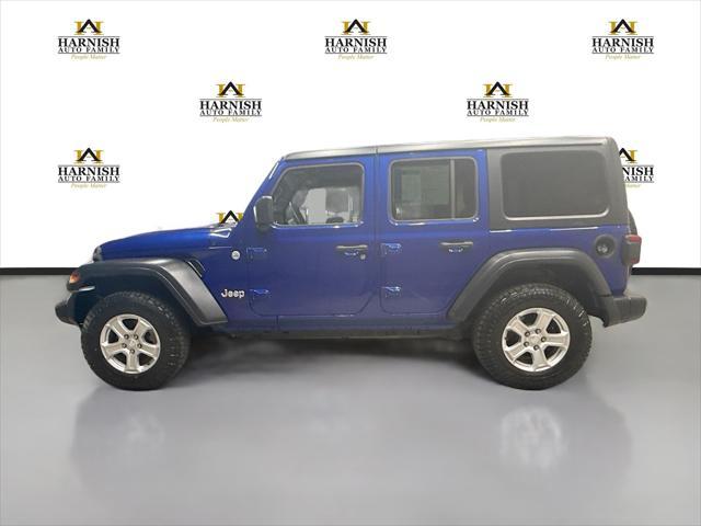 used 2020 Jeep Wrangler Unlimited car, priced at $27,574