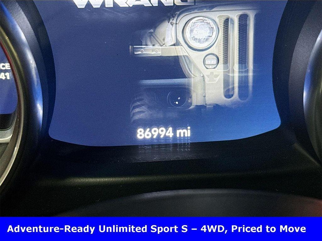 used 2020 Jeep Wrangler Unlimited car, priced at $24,691