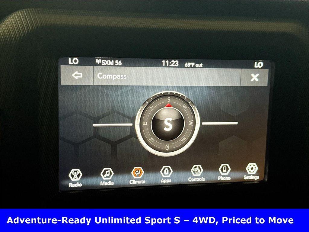 used 2020 Jeep Wrangler Unlimited car, priced at $24,691