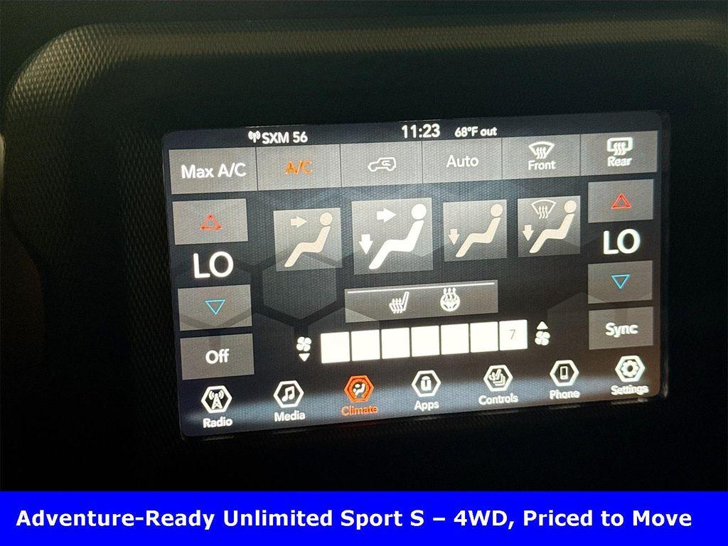 used 2020 Jeep Wrangler Unlimited car, priced at $24,691