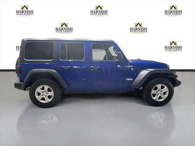 used 2020 Jeep Wrangler Unlimited car, priced at $27,574