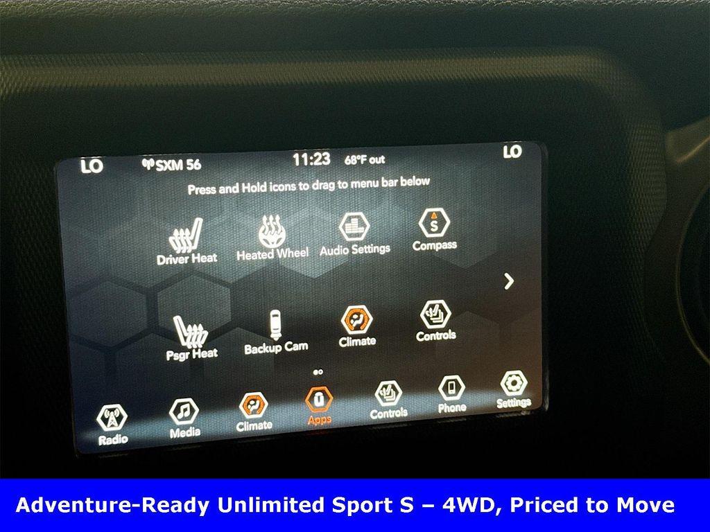 used 2020 Jeep Wrangler Unlimited car, priced at $24,691