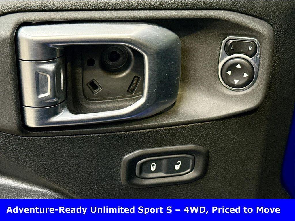 used 2020 Jeep Wrangler Unlimited car, priced at $24,691