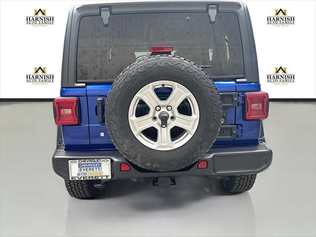 used 2020 Jeep Wrangler Unlimited car, priced at $27,574
