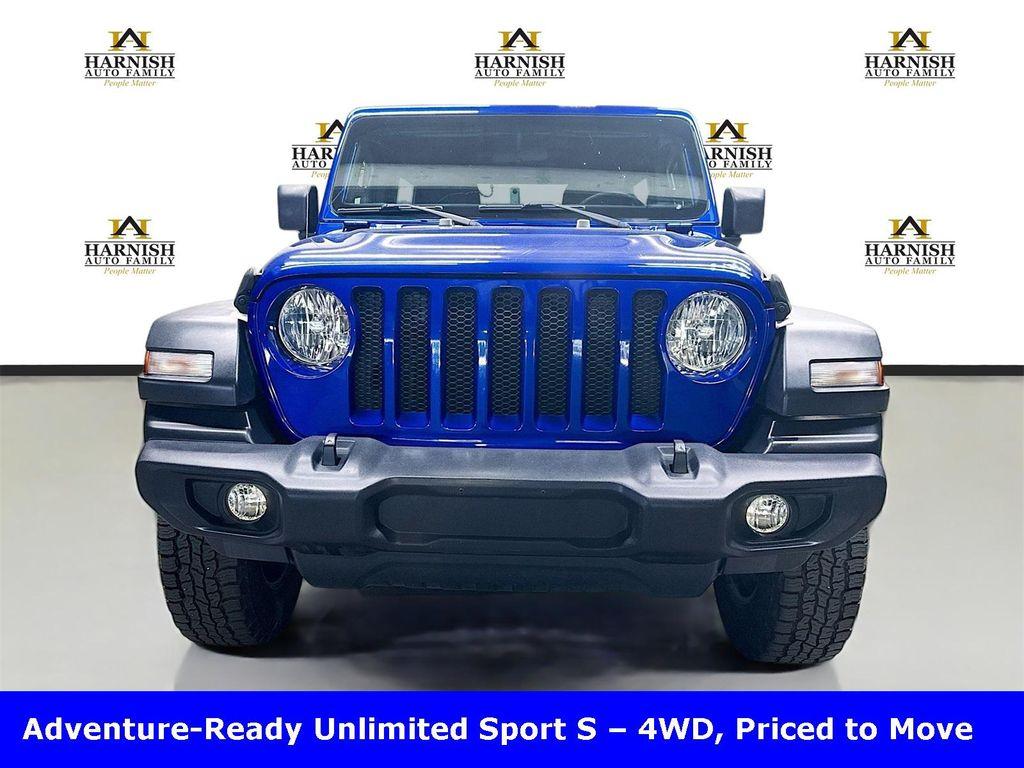 used 2020 Jeep Wrangler Unlimited car, priced at $24,691