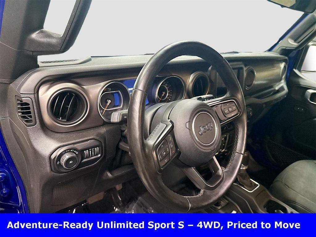 used 2020 Jeep Wrangler Unlimited car, priced at $24,691