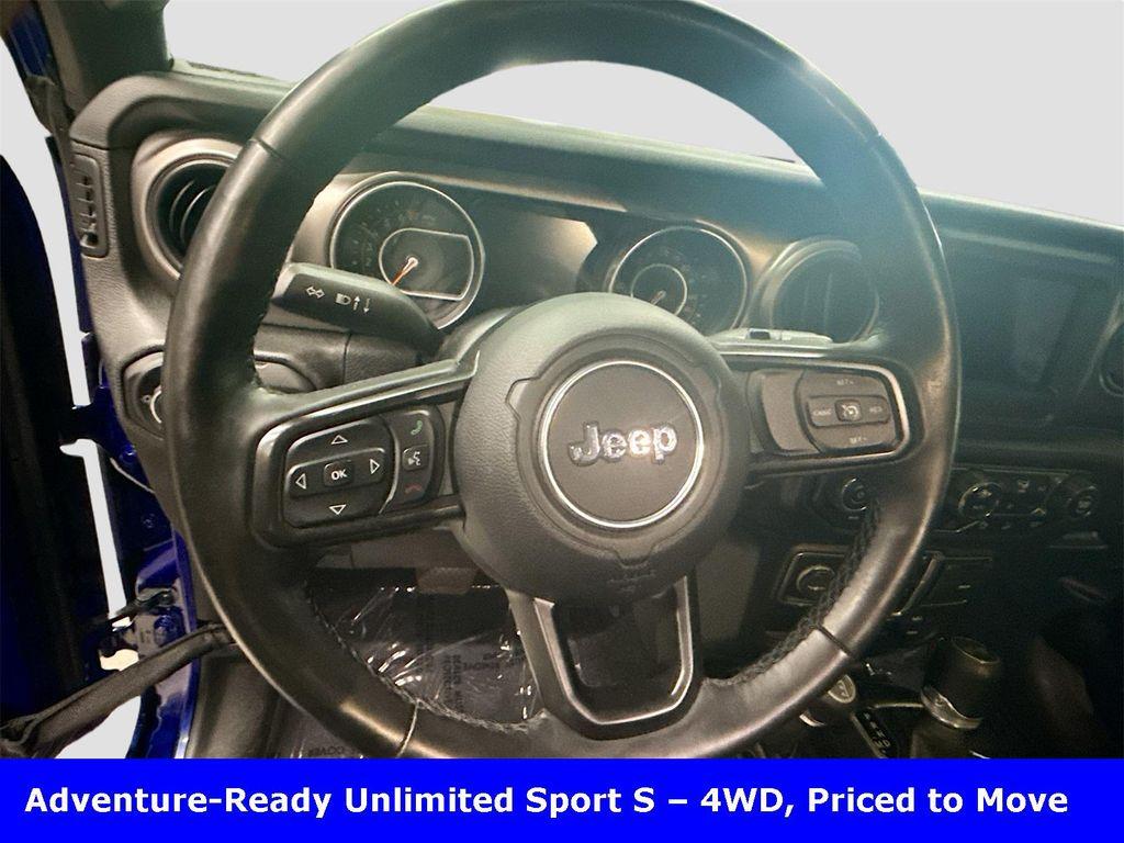 used 2020 Jeep Wrangler Unlimited car, priced at $24,691
