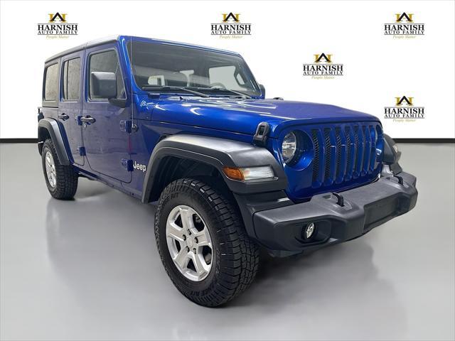 used 2020 Jeep Wrangler Unlimited car, priced at $27,574