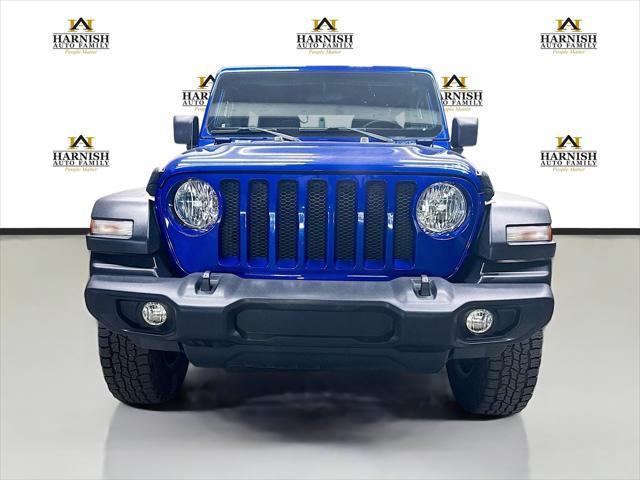 used 2020 Jeep Wrangler Unlimited car, priced at $27,574