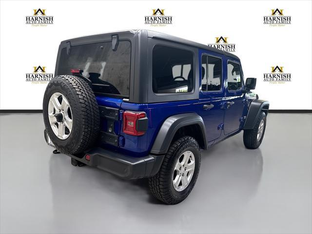 used 2020 Jeep Wrangler Unlimited car, priced at $27,574
