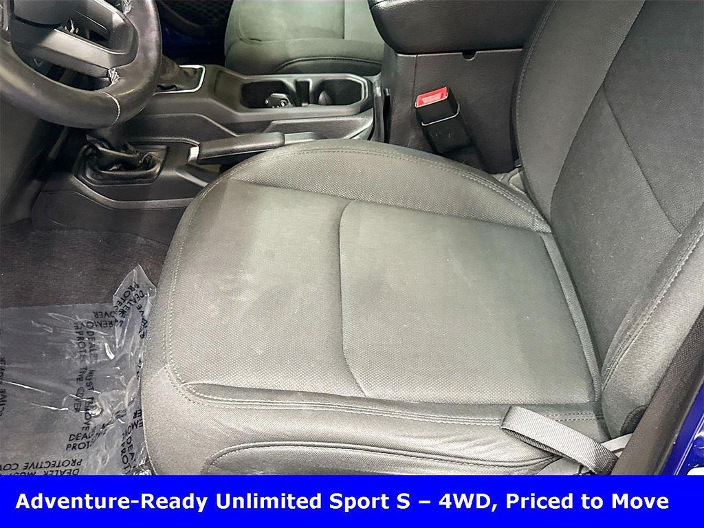 used 2020 Jeep Wrangler Unlimited car, priced at $24,691