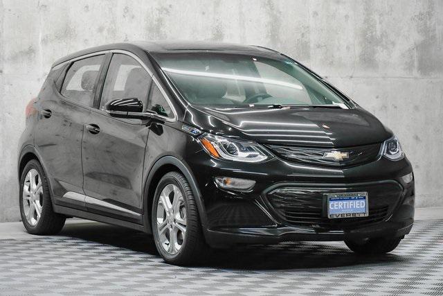 used 2021 Chevrolet Bolt EV car, priced at $22,170