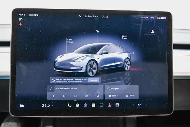 used 2023 Tesla Model 3 car, priced at $28,677