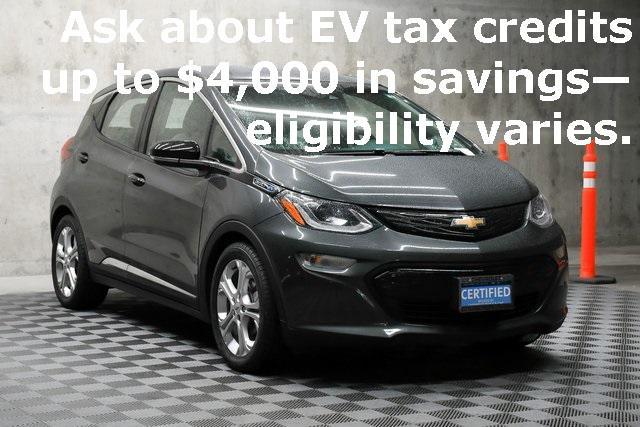 used 2020 Chevrolet Bolt EV car, priced at $21,139