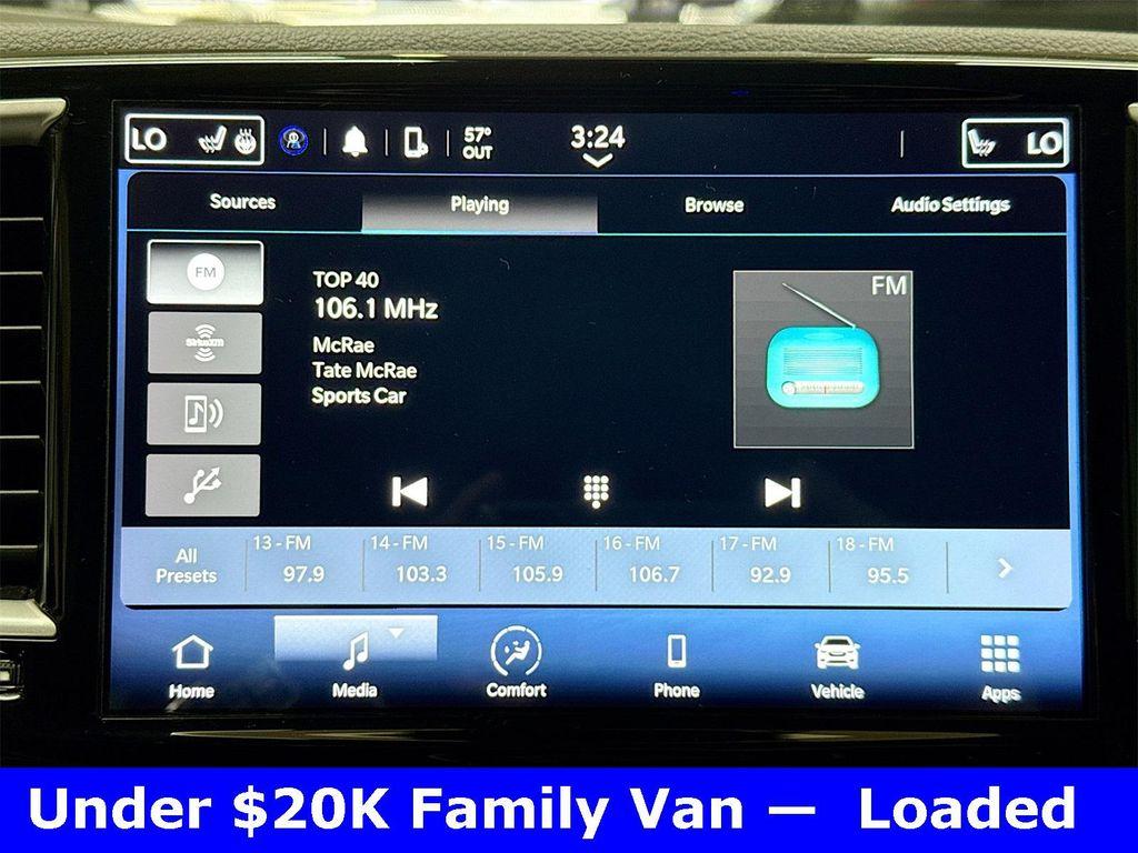 used 2022 Chrysler Pacifica car, priced at $20,491