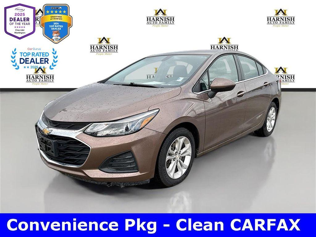 used 2019 Chevrolet Cruze car, priced at $12,988