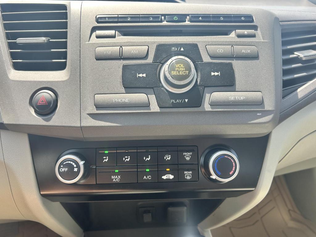 used 2012 Honda Civic car, priced at $10,900