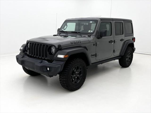 used 2020 Jeep Wrangler Unlimited car, priced at $27,993