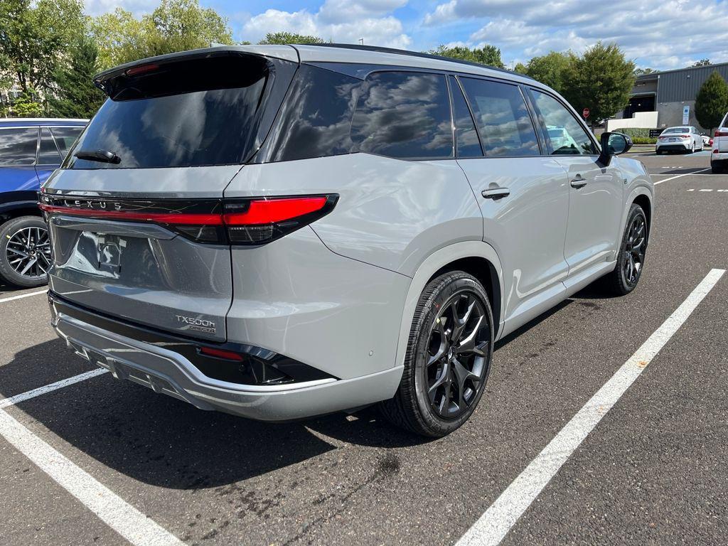 new 2025 Lexus TX 500h car, priced at $72,860