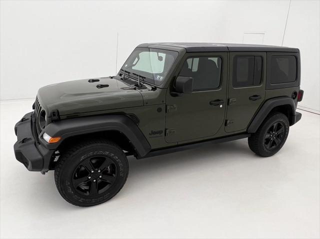 used 2021 Jeep Wrangler Unlimited car, priced at $29,993