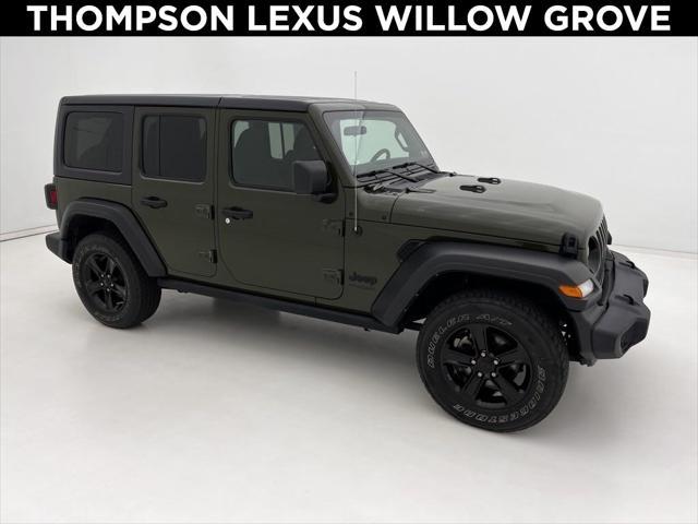 used 2021 Jeep Wrangler Unlimited car, priced at $29,993