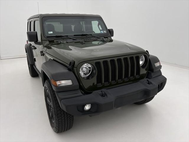 used 2021 Jeep Wrangler Unlimited car, priced at $29,993