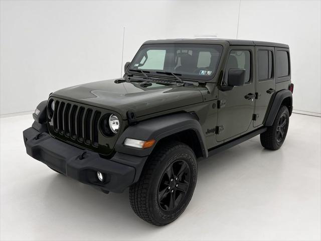 used 2021 Jeep Wrangler Unlimited car, priced at $29,993