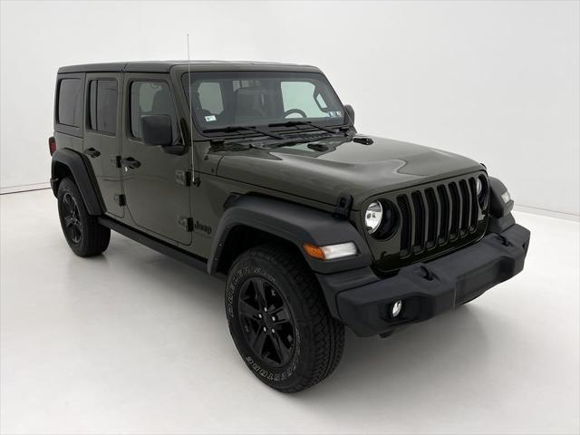 used 2021 Jeep Wrangler Unlimited car, priced at $29,993