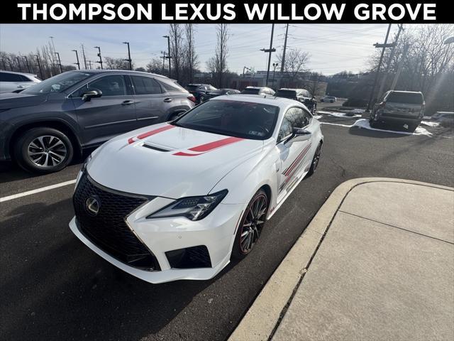 used 2021 Lexus RC F car, priced at $62,993