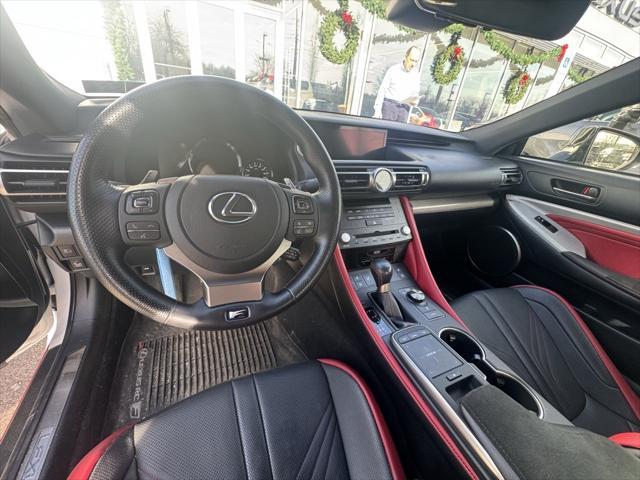 used 2021 Lexus RC F car, priced at $62,993